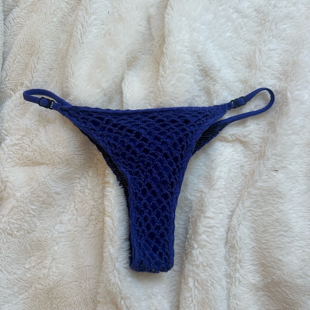 Acacia Swimwear Juniper Neema Crochet Bottom NWOT